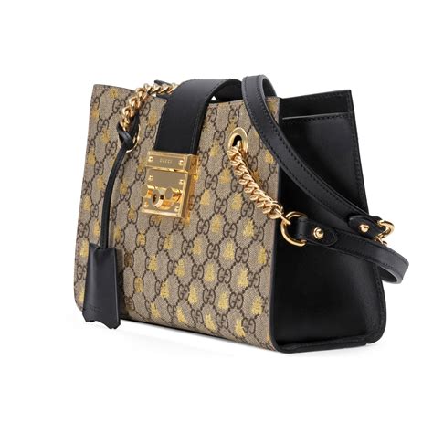 gucci original gg bee bag|gucci padlock small shoulder bag.